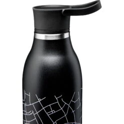 Aladdin CityLoop Thermavac 600 Ml - Thermo-Trinkflasche -Geschäft Im Freien aladdin cityloop thermavac 600 ml thermo trinkflasche lava schwarz print ala 10 10870 008 57