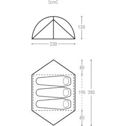 BACH Guam 3 - Drei-Personen-Kuppelzelt -Geschäft Im Freien bach guam 3 drei personen kuppelzelt willow bough green bac 282974 7010 222 3