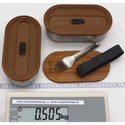 Black+blum Stainless Steel Bento Box - Proviantdose -Geschäft Im Freien black blum stainless steel bento box proviantdose bbl bam bt l016 5