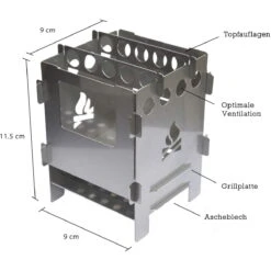 Bushcraft Essentials Bushbox Set - HOBO-Kocher -Geschäft Im Freien bushcraft essentials bushbox set hobo kocher bce 036 3