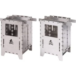 Bushcraft Essentials Bushbox XL Titanium - HOBO Kocher -Geschäft Im Freien bushcraft essentials bushbox xl titanium hobo kocher bce 037 13