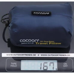 COCOON Air-Core Down Travel Pillow - Daunenkopfkissen -Geschäft Im Freien cocoon air core down travel pillow daunenkopfkissen coc acp3 d4n 2