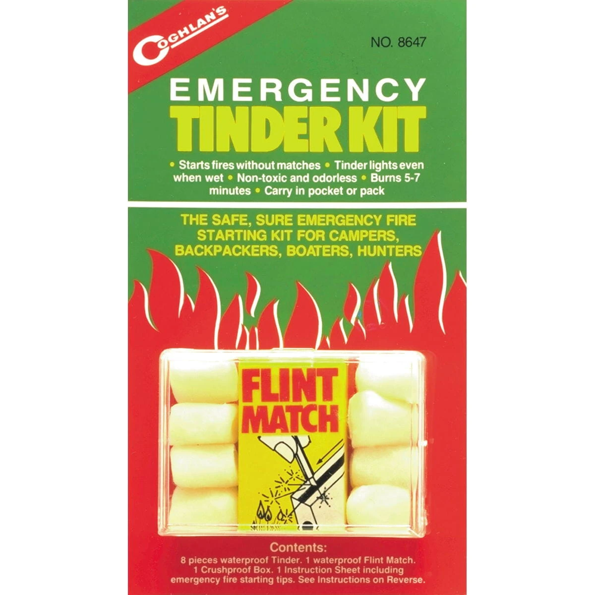 Coghlans Wasserfeste Notfallzünder Im Set 1 Coghlans Wasserfeste Notfallzünder Im Set