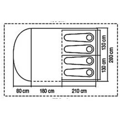 Coleman Oak Canyon 4 Personen - Familienzelt -Geschäft Im Freien coleman oak canyon 4 personen familienzelt rl 169955 2