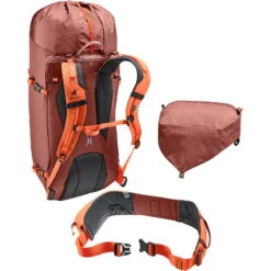 Deuter Guide 34+8 - Hochtouren-Rucksack -Geschäft Im Freien deuter guide 34 8 hochtouren rucksack redwood papaya de 3361523 7411 0 12