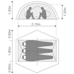 EXPED Lyra III - 3-Personen-Zelt 8 EXPED Lyra III - 3-Personen-Zelt -Geschäft Im Freien exped lyra iii 3 personen zelt ep 7640445457293 4