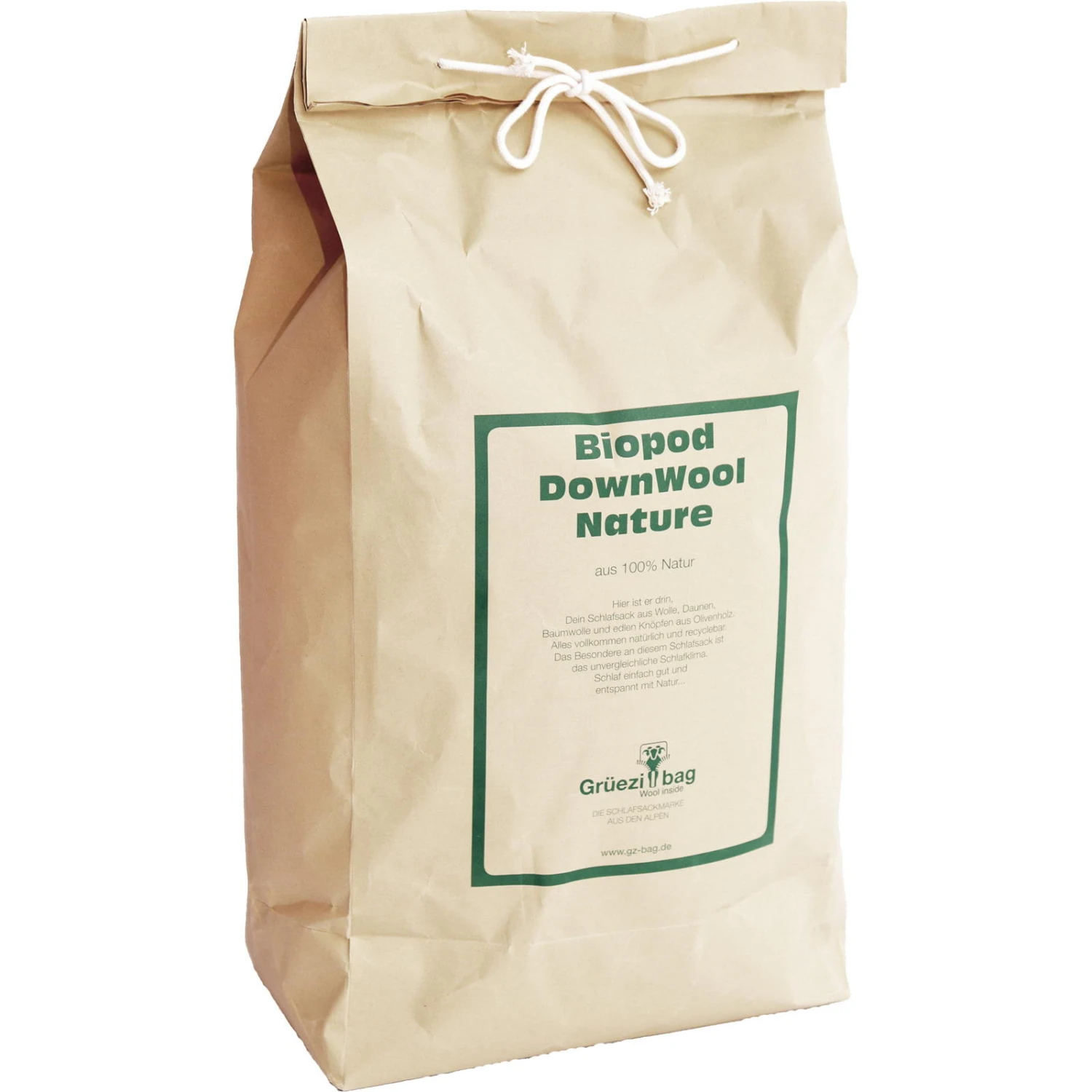 Grüezi Bag Biopod DownWool Nature Comfort - Daunen- & Wollschlafsack 14 Grüezi Bag Biopod DownWool Nature Comfort - Daunen- & Wollschlafsack – Bild 14