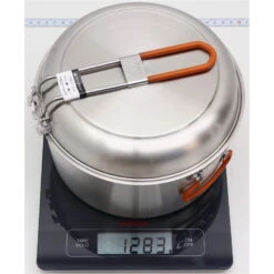 GSI Galcier Stainless Base Camper Medium Set - Kochset -Geschäft Im Freien gsi galcier stainless base camper medium set kochset 68183 2