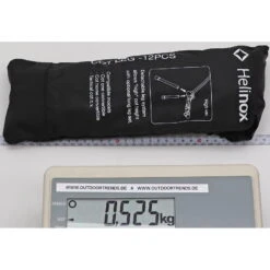 Helinox Cot Leg 12pcs - Erhöhung -Geschäft Im Freien helinox cot leg 12pcs erhoehung black hex 12761 3