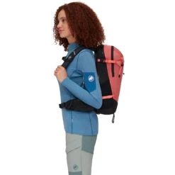 Mammut Lithium 20 Women - Wander-Rucksack -Geschäft Im Freien mammut lithium 20 women wander rucksack salmon black ma 2530 00720 40245 1020 13
