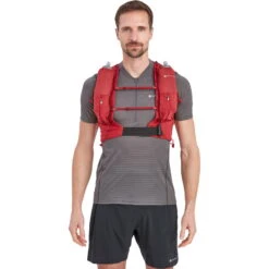MONTANE Gecko VP 12+ - Laufweste -Geschäft Im Freien montane gecko vp 12 laufweste acer red mon pgp12blab15 0