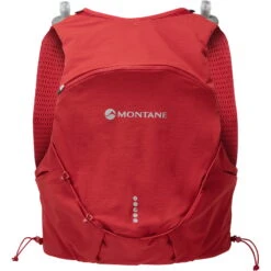 MONTANE Gecko VP 12+ - Laufweste -Geschäft Im Freien montane gecko vp 12 laufweste acer red mon pgp12blab15 18