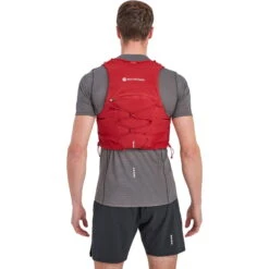 MONTANE Gecko VP 5+ - Laufweste -Geschäft Im Freien montane gecko vp 5 laufweste acer red mon pgvp5blab15 1