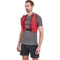 MONTANE Gecko VP 5+ - Laufweste -Geschäft Im Freien montane gecko vp 5 laufweste acer red mon pgvp5blab15 2