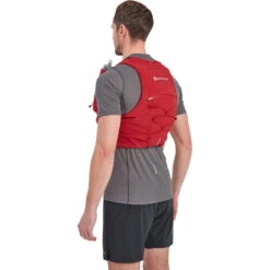 MONTANE Gecko VP 5+ - Laufweste -Geschäft Im Freien montane gecko vp 5 laufweste acer red mon pgvp5blab15 3