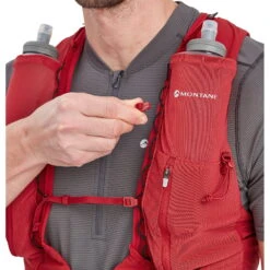 MONTANE Gecko VP 5+ - Laufweste -Geschäft Im Freien montane gecko vp 5 laufweste acer red mon pgvp5blab15 4