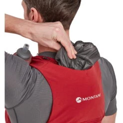 MONTANE Gecko VP 5+ - Laufweste -Geschäft Im Freien montane gecko vp 5 laufweste acer red mon pgvp5blab15 6