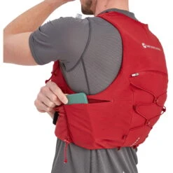 MONTANE Gecko VP 5+ - Laufweste -Geschäft Im Freien montane gecko vp 5 laufweste acer red mon pgvp5blab15 8