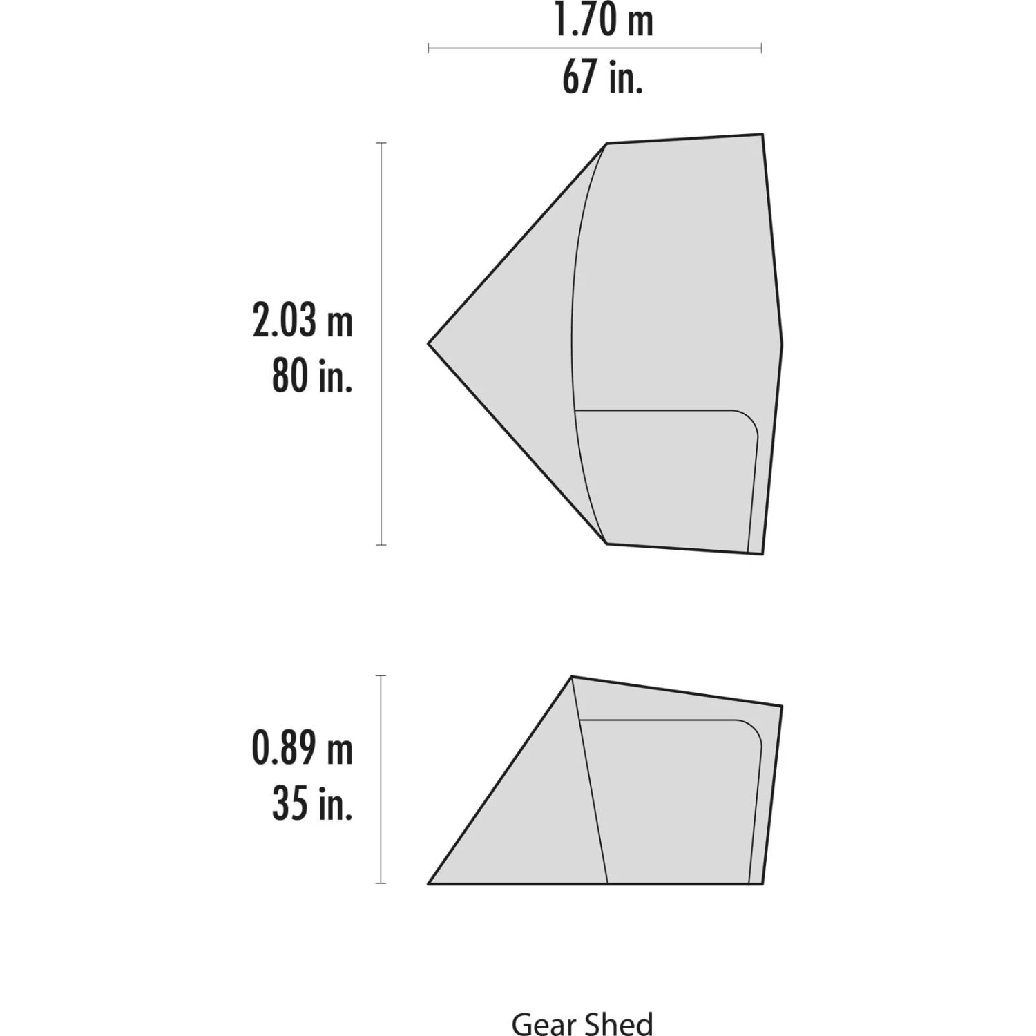 MSR Gear Shed V2 - Vorzelt 5 MSR Gear Shed V2 - Vorzelt – Bild 5