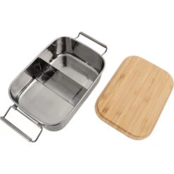 Origin Outdoors Bamboo-Clip 1,2 L - Edelstahl-Proviantdose -Geschäft Im Freien origin outdoors bamboo clip 1 2 l edelstahl proviantdose stainless rl 562104 3