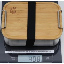 Origin Outdoors Bamboo-Clip 1,2 L - Edelstahl-Proviantdose -Geschäft Im Freien origin outdoors bamboo clip 1 2 l edelstahl proviantdose stainless rl 562104 4