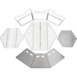 Origin Outdoors Hexagon - Grill- Und Feuerschale -Geschäft Im Freien origin outdoors hexagon grill und feuerschale rl 052410 2