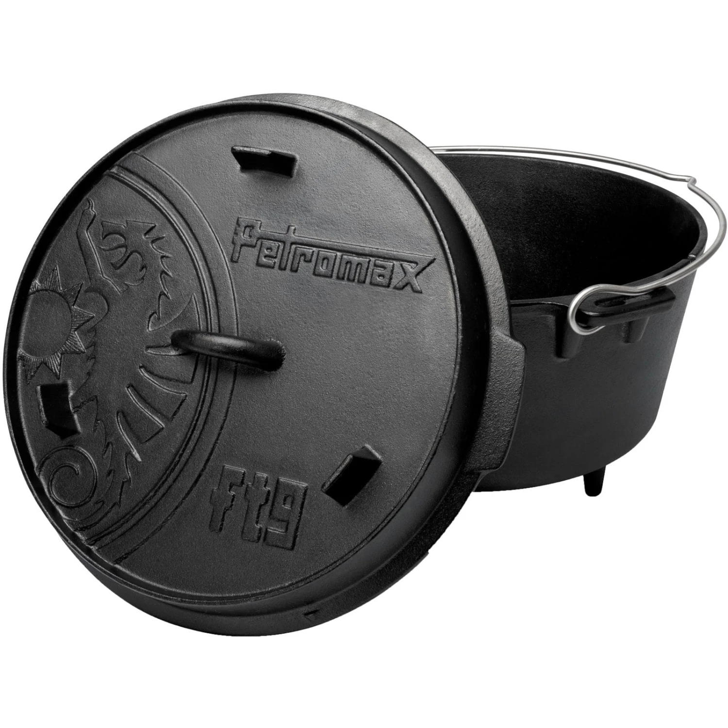 Petromax Feuertopf Ft9 Mit Füßen - Dutch Oven 1 Petromax Feuertopf Ft9 Mit Füßen - Dutch Oven
