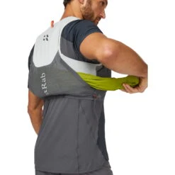 Rab Veil 6 - Laufweste -Geschäft Im Freien rab veil 6 laufweste gargoyle graphene qap 40 gag sml 12