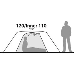 Robens Lodge 3 - Drei-Personen-Kuppelzelt -Geschäft Im Freien robens lodge 3 drei personen kuppelzelt green rl 152008 4