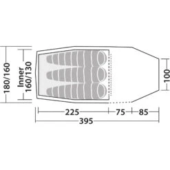Robens Nordic Lynx 3 - Drei-Personen-Tunnelzelt -Geschäft Im Freien robens nordic lynx 3 drei personen tunnelzelt green rl 152178 14