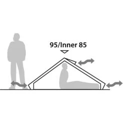 Robens Starlight 1 - Zelt -Geschäft Im Freien robens starlight 1 zelt green rl 152087 4