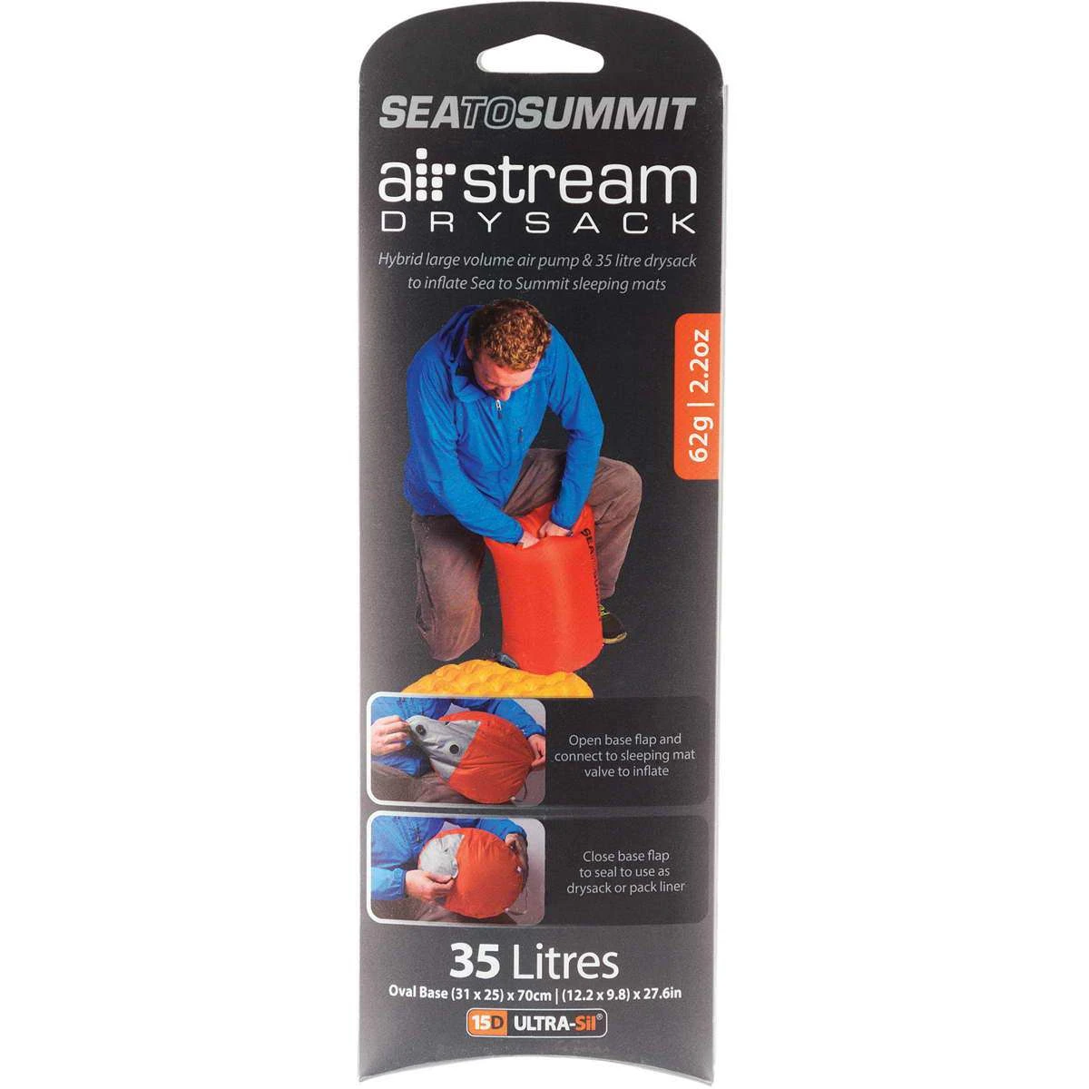 Sea To Summit Air Stream Dry Sack - Pumpsack 2 Sea To Summit Air Stream Dry Sack - Pumpsack – Bild 2