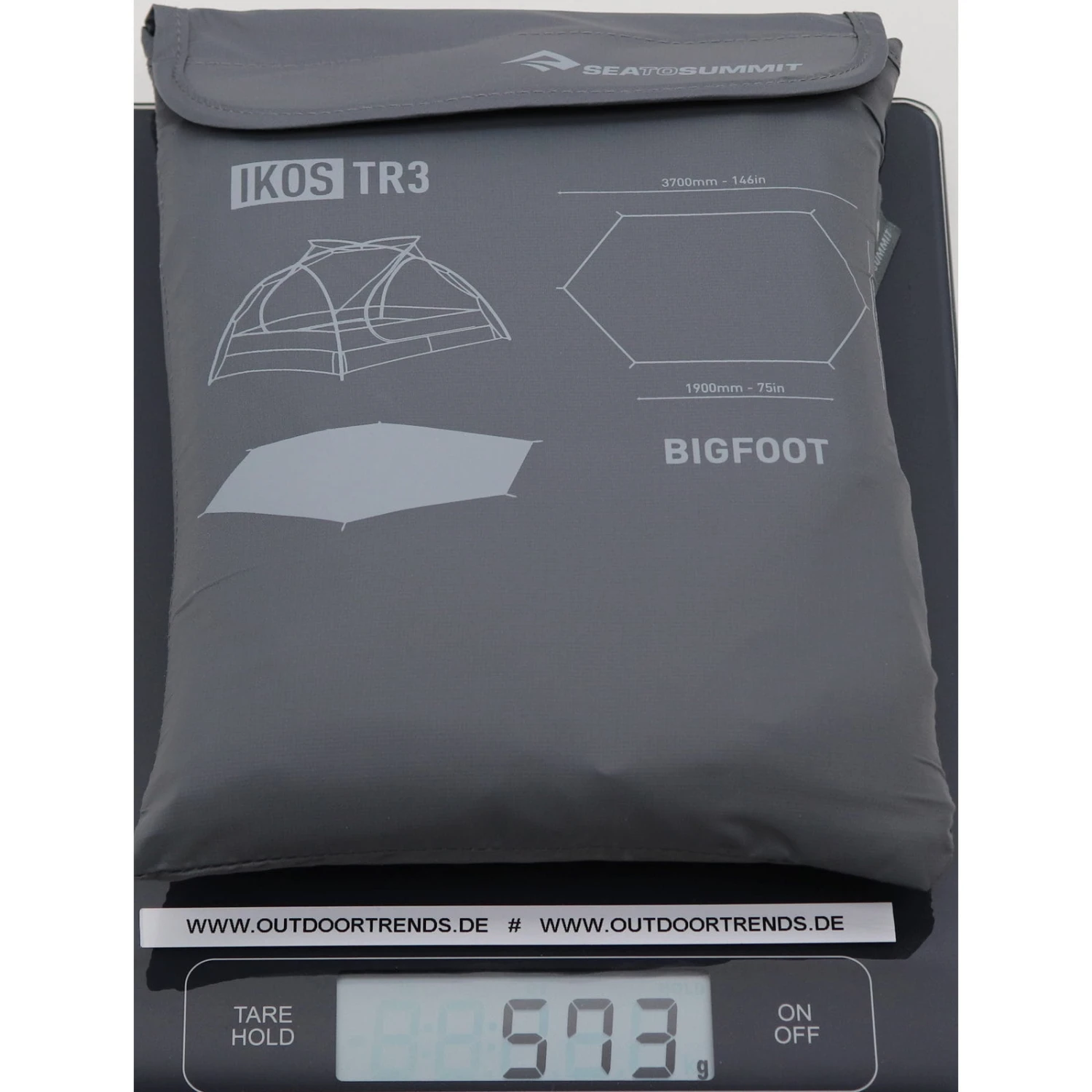 Sea To Summit Bigfoot Footprint Ikos TR3 - Zeltunterlage 2 Sea To Summit Bigfoot Footprint Ikos TR3 - Zeltunterlage – Bild 2