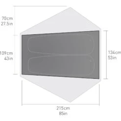 Sea To Summit Telos TR2 Plus - 2 Personen Zelt -Geschäft Im Freien sea to summit telos tr2 plus 2 personen zelt green sts ats2040 01170402 2