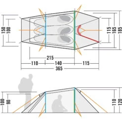 Tatonka Narvik 3 - Drei-Personen-Zelt -Geschäft Im Freien tatonka narvik 3 zwei personen zelt light olive tat 2551 333 2
