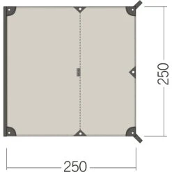 Tatonka Van Tarp TC - Bus-Sonnensegel -Geschäft Im Freien tatonka van tarp tc bus sonnensegel sand beige tat 2492 321 3