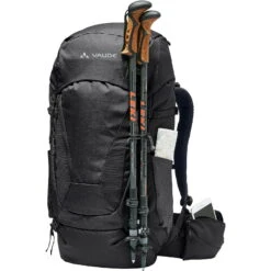 VAUDE Asymmetric 42+8 - Trekkingrucksack -Geschäft Im Freien vaude asymmetric 42 8 trekkingrucksack black vau 15944 0100 2