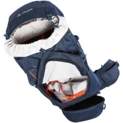 VAUDE Asymmetric 52+8 - Trekkingrucksack -Geschäft Im Freien vaude asymmetric 52 8 trekkingrucksack eclipse vau 15945 0100 9