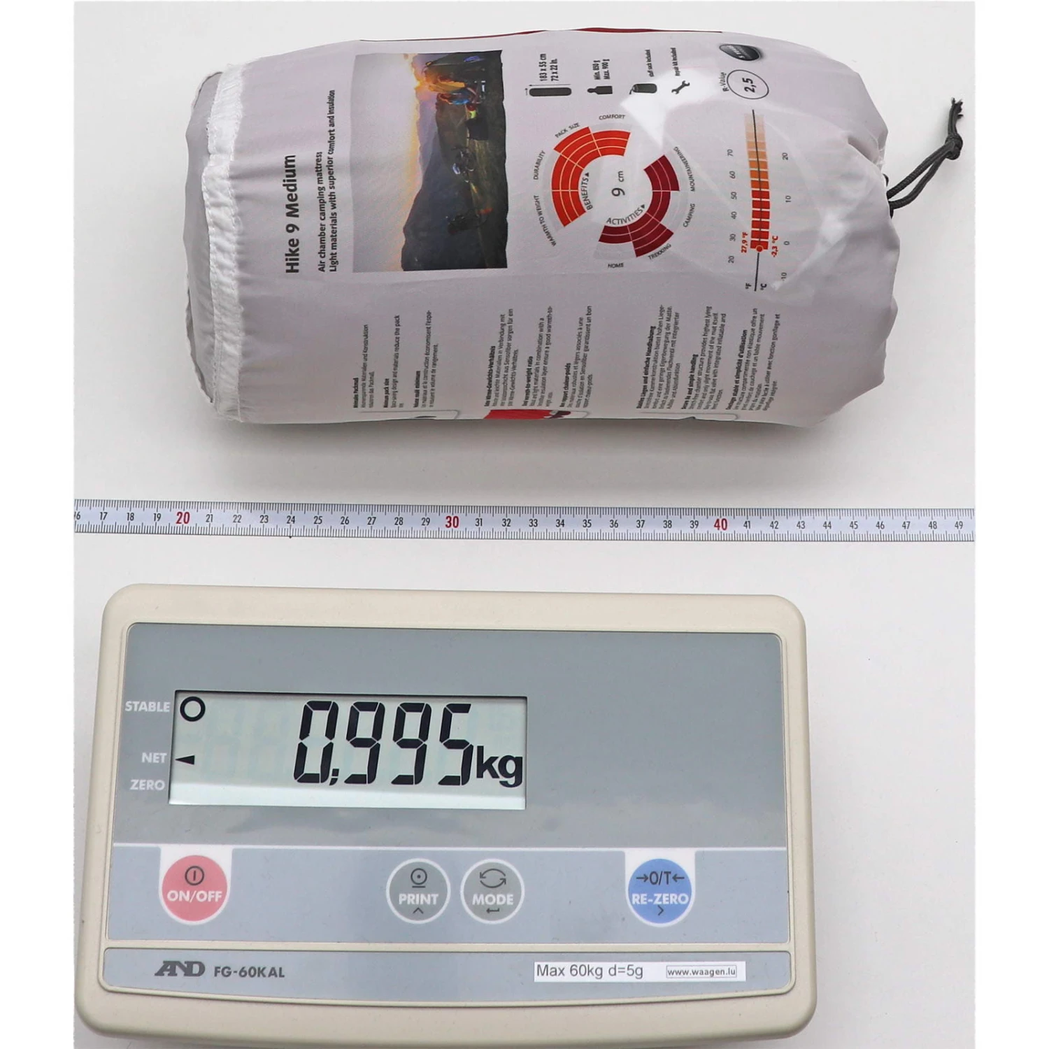 VAUDE Hike 9 - Iso-Luftmatratze 2 VAUDE Hike 9 - Iso-Luftmatratze – Bild 2