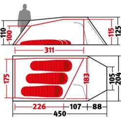 Wechsel Tempest 3 Zero-G - 3-Personen-Zelt 17 Wechsel Tempest 3 Zero-G - 3-Personen-Zelt -Geschäft Im Freien wechsel tempest 3 zero g personen zelt green wec 231052 2