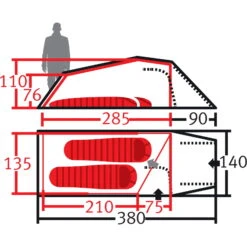 Wechsel Outpost 2 - Travel Line -Geschäft Im Freien wechsel tents outpost 2 travel line oak wec 231069 2
